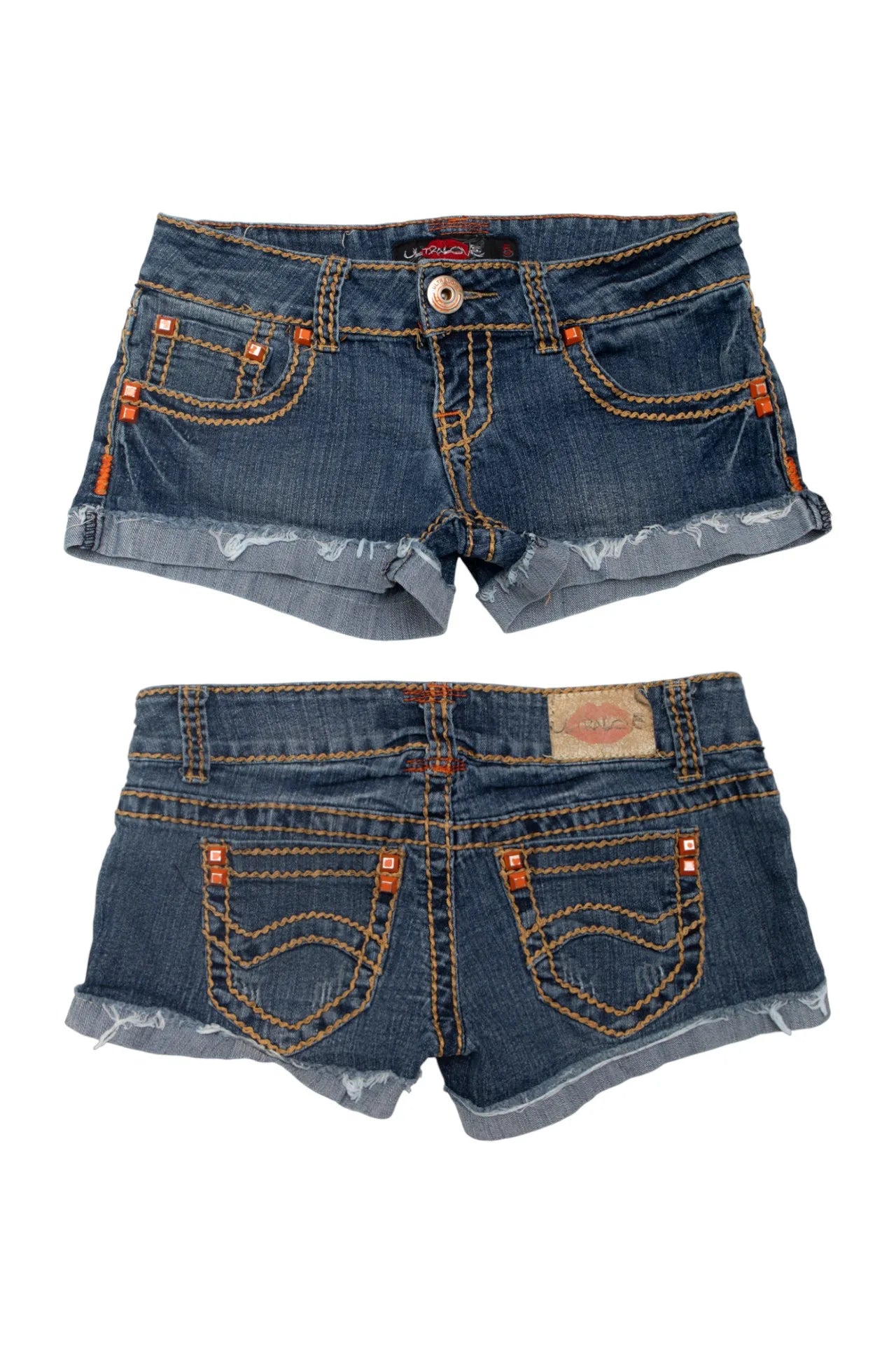 #198 Ultralove Denim Shorts Blue | c. 172 | Size 6