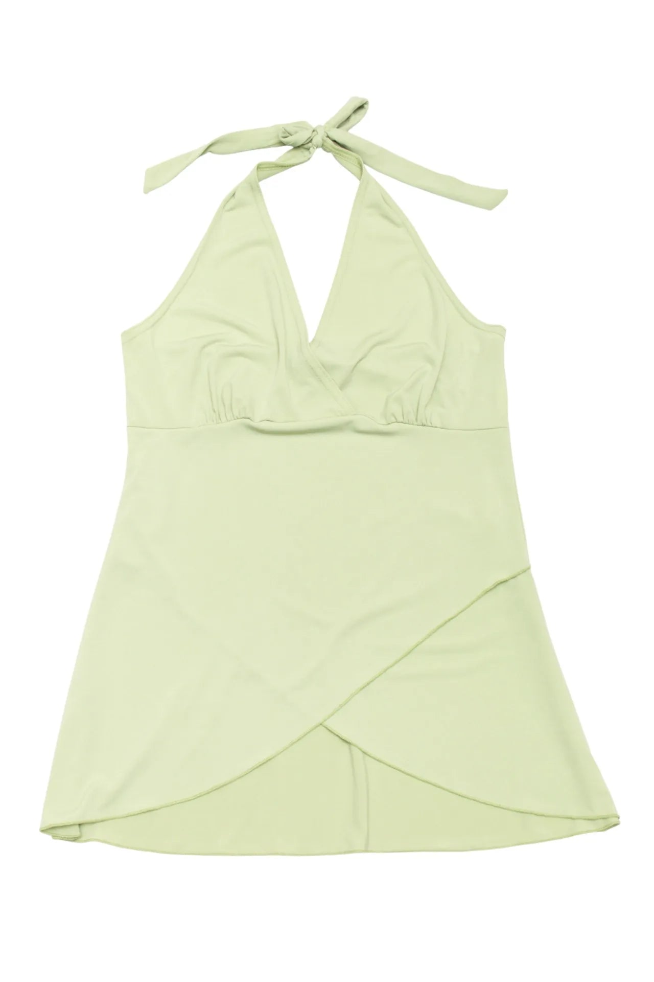 #203 Byer California Halter Tunic Top Green | c. 272 | Size 10/12