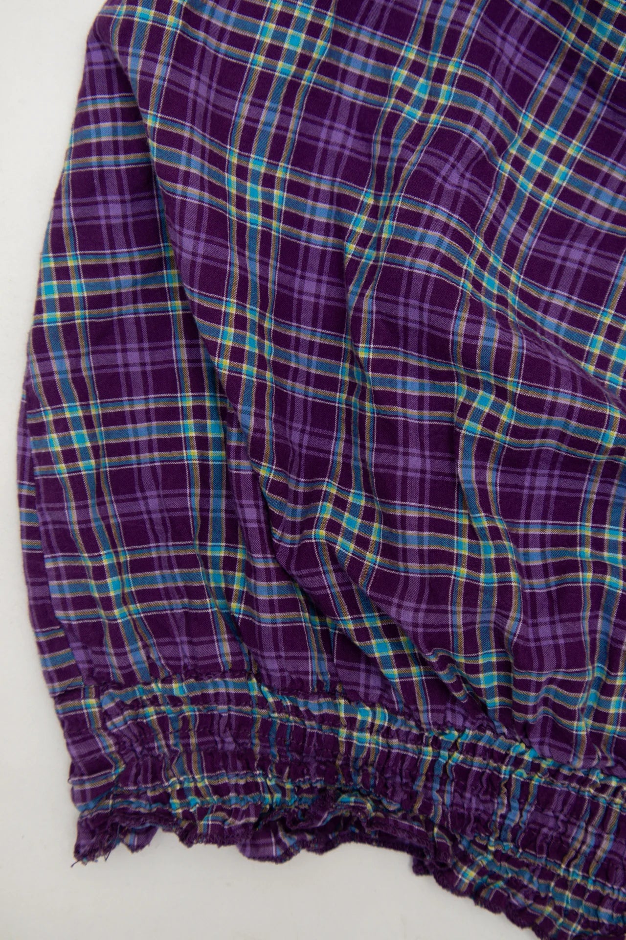 #228 Arizona Jean Company Plaid Cotton Camisole Top Purple | c. 272 | Size 8