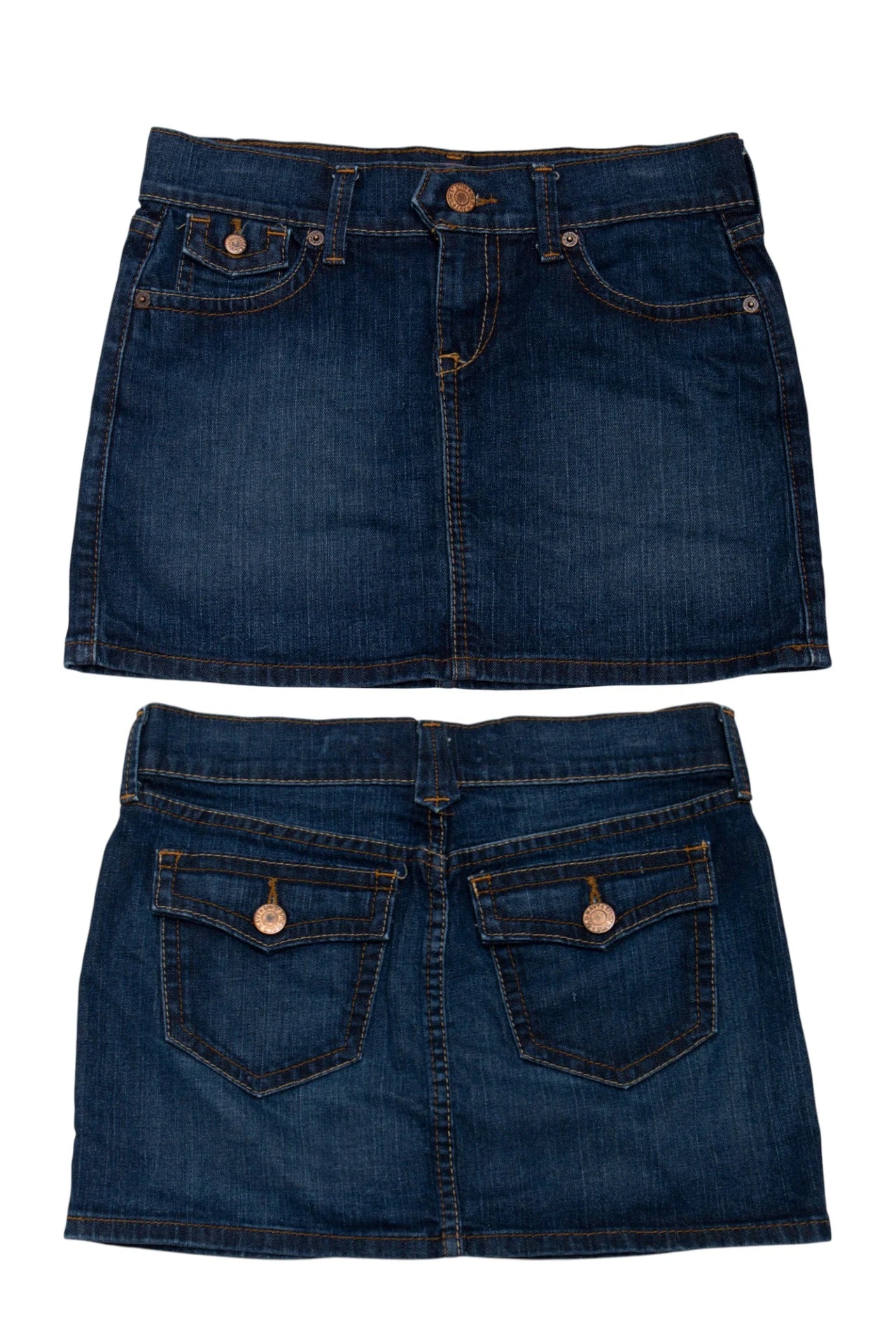 #229 Old Navy Denim Mini Skirt Blue | c. 272 | Size 8