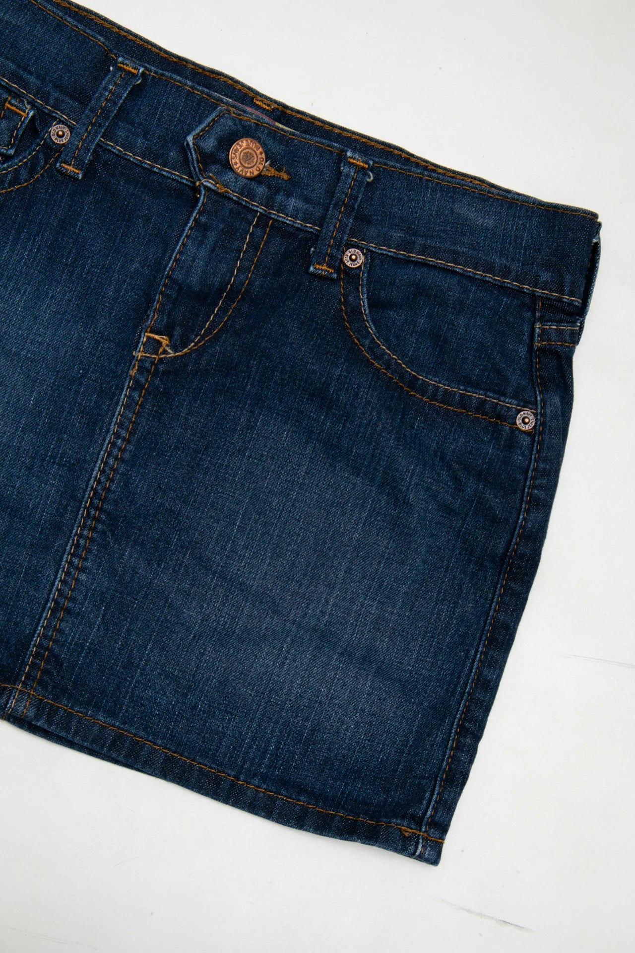 #229 Old Navy Denim Mini Skirt Blue | c. 272 | Size 8