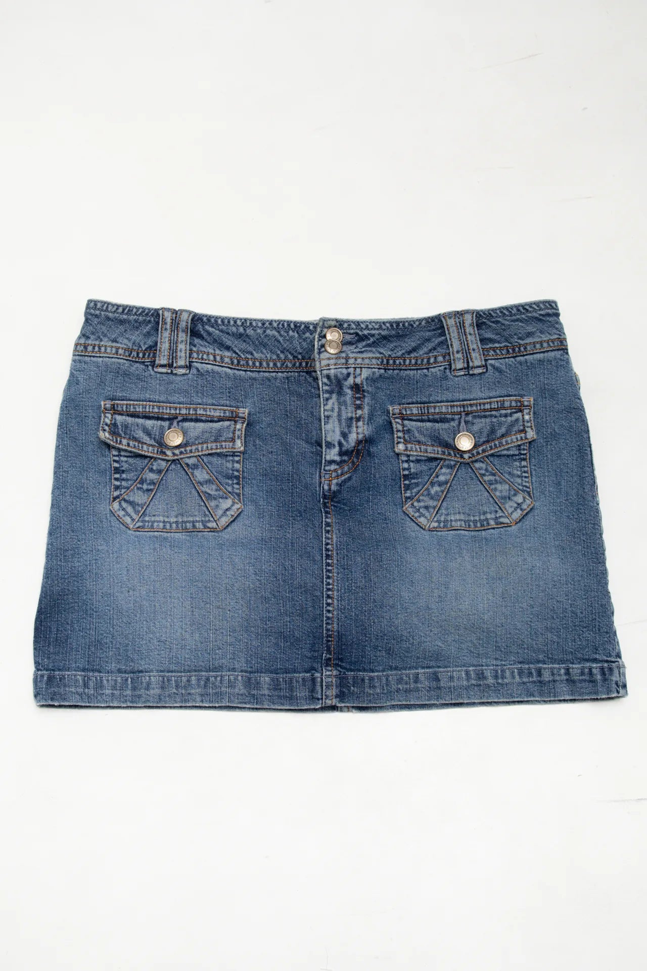 #232 Old Navy Denim Mini Skort Blue | c. 272 | Size 8