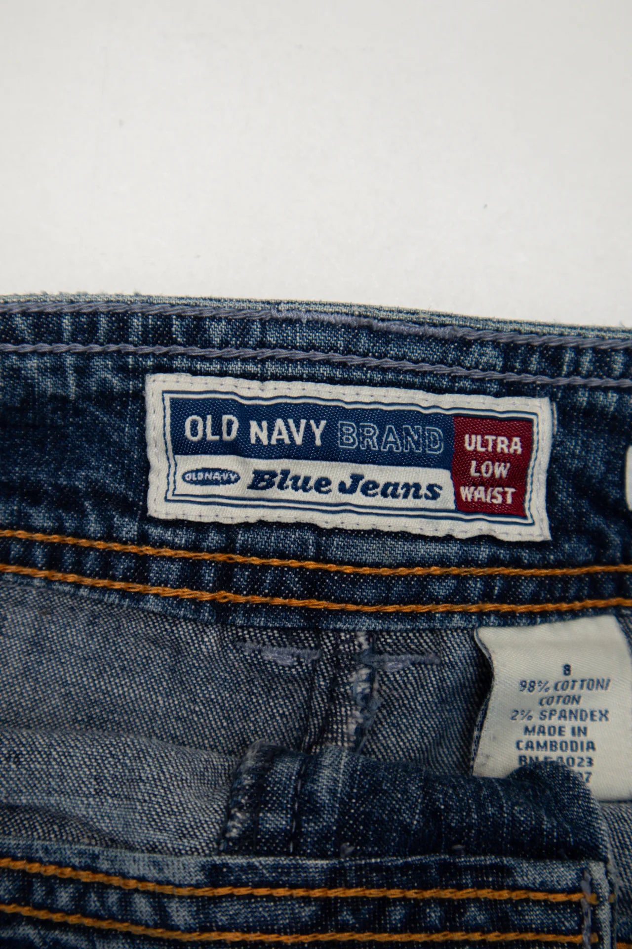 #232 Old Navy Denim Mini Skort Blue | c. 272 | Size 8
