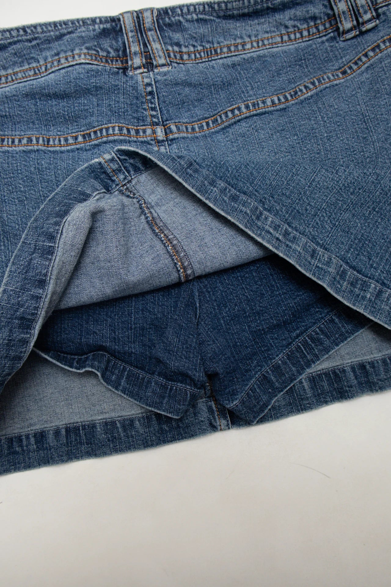 #232 Old Navy Denim Mini Skort Blue | c. 272 | Size 8