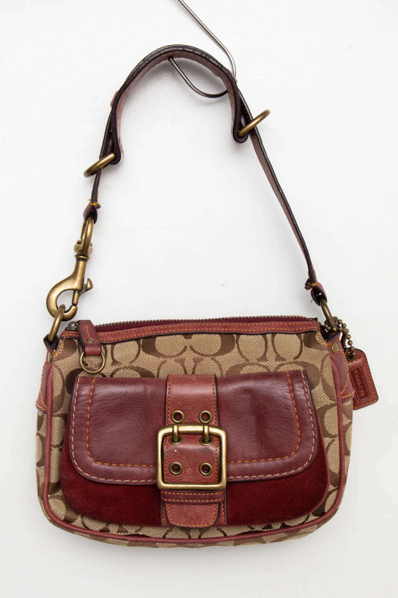 #241 Coach Shoulder Bag Brown | c. 272 | Size