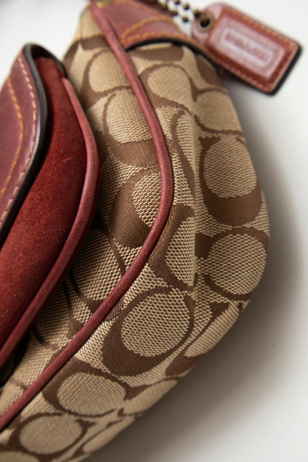 #241 Coach Shoulder Bag Brown | c. 272 | Size