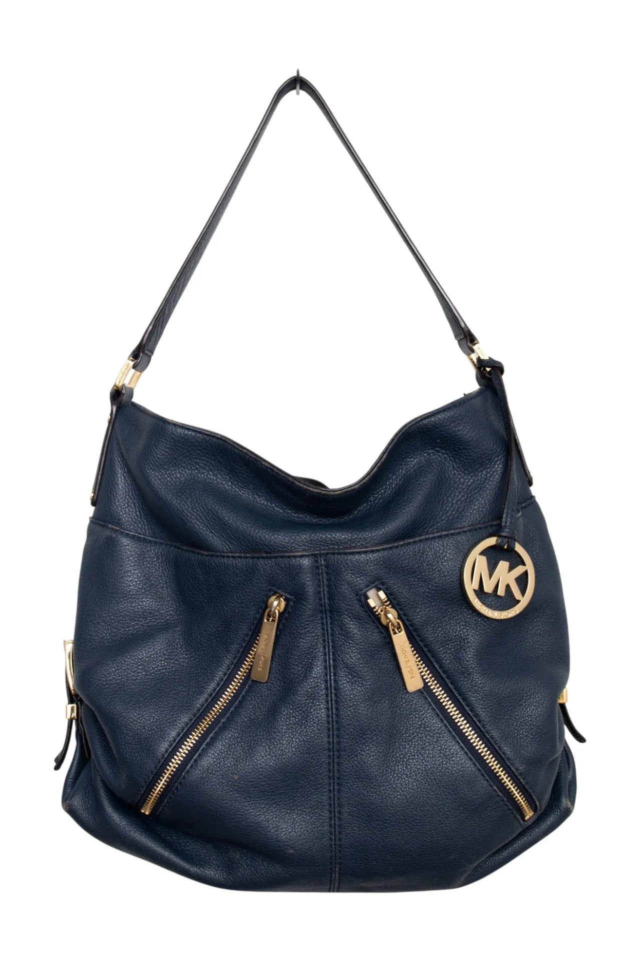 #243 Michael Kors Shoulder Hobo Bag Navy | c. 272 | Size