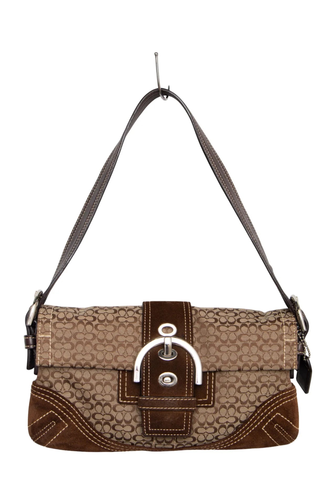#249 Coach Shoulder Bag Brown | c. 272 | Size