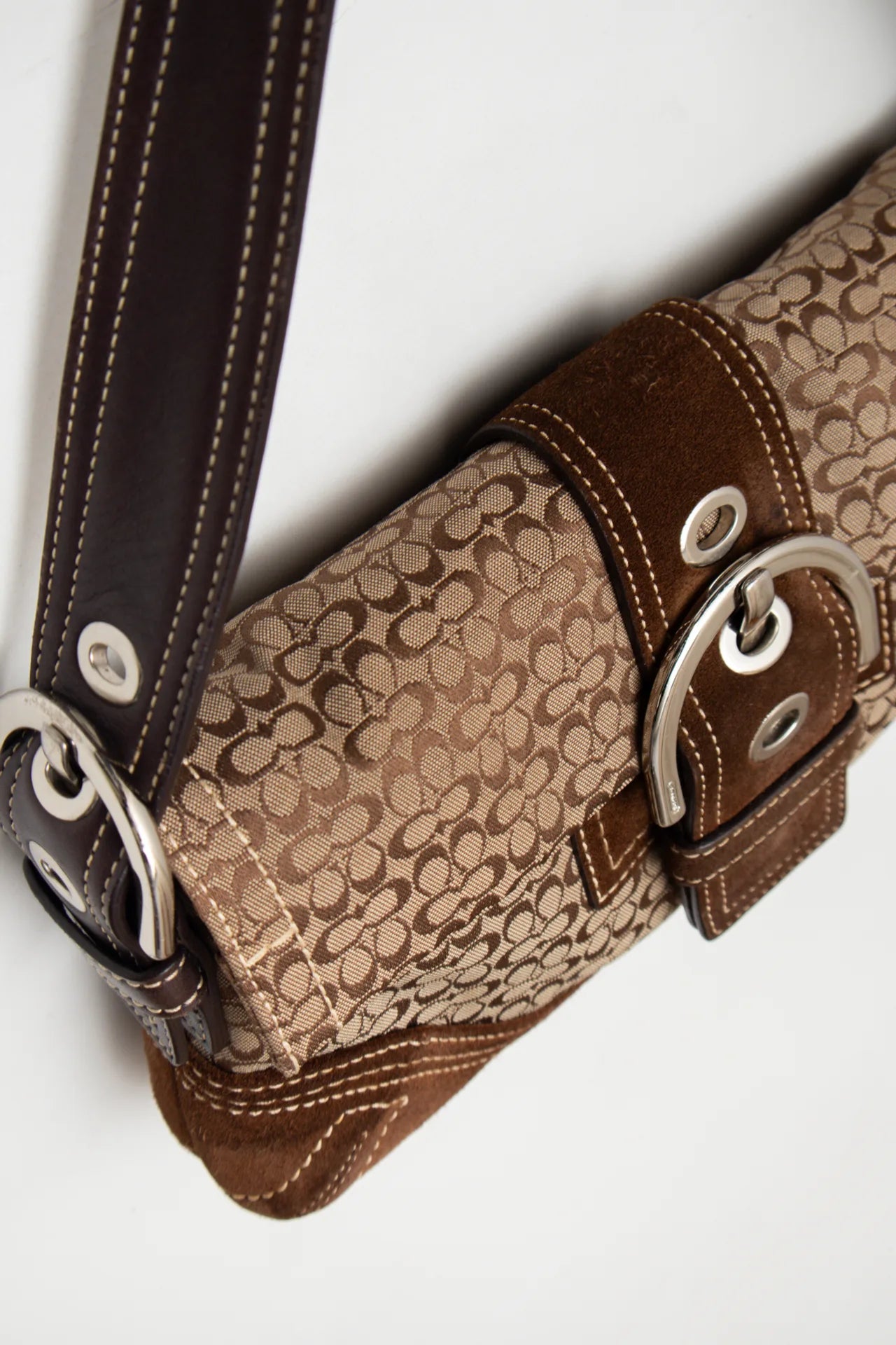 #249 Coach Shoulder Bag Brown | c. 272 | Size