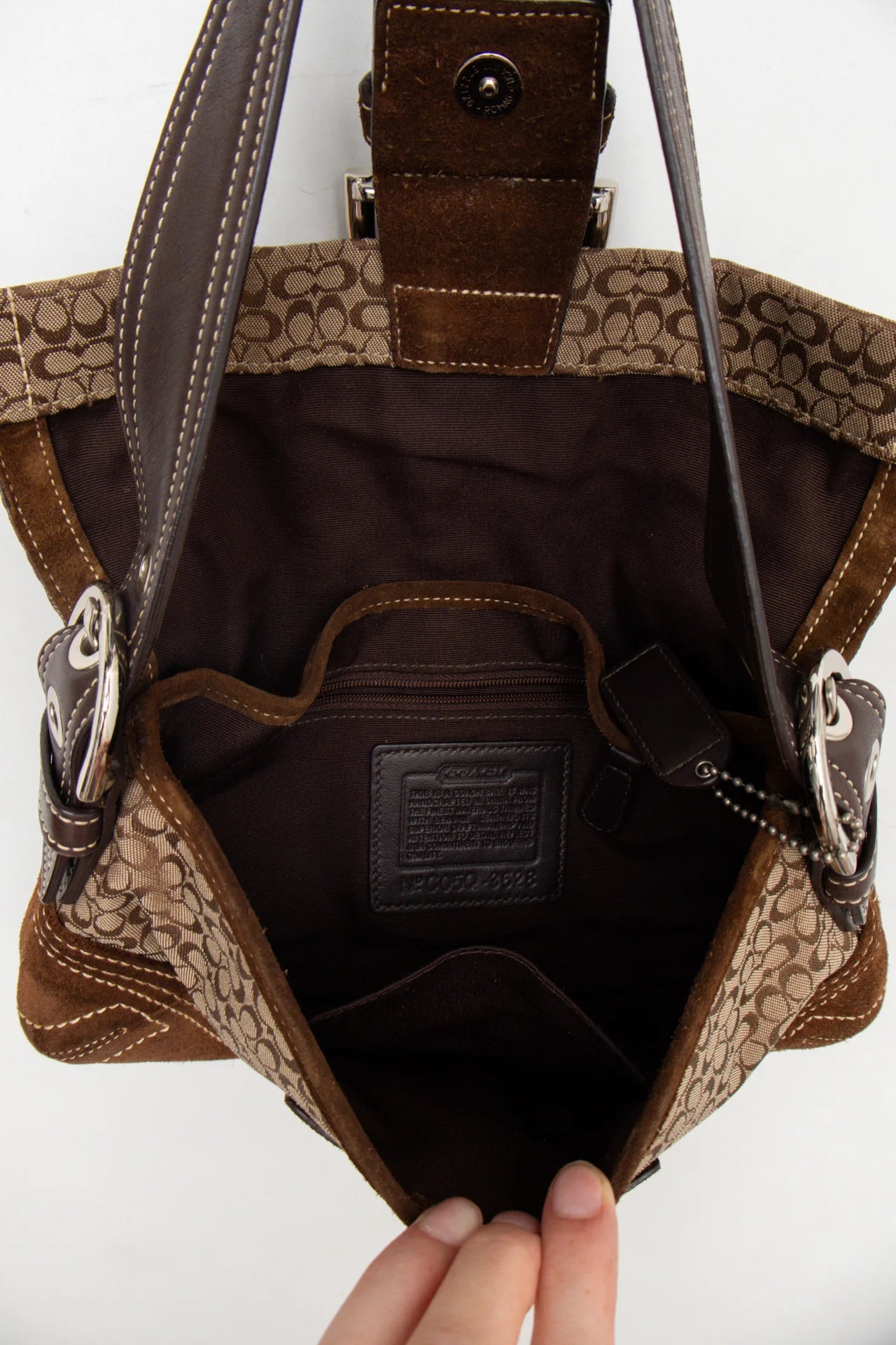 #249 Coach Shoulder Bag Brown | c. 272 | Size
