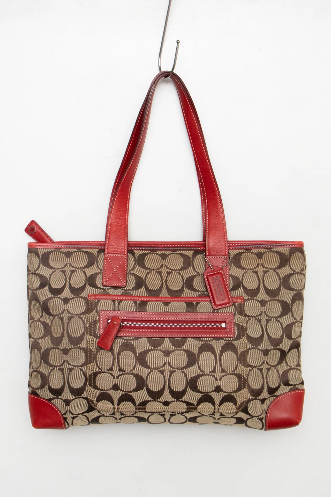 #251 Coach Handbag Brown | c. 272 | Size