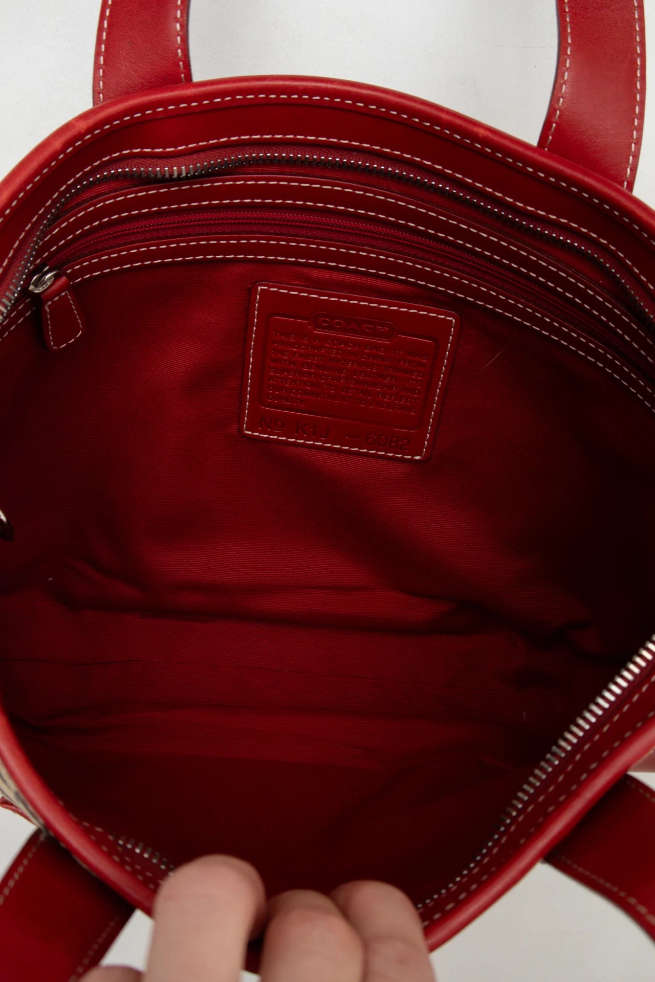 #251 Coach Handbag Brown | c. 272 | Size