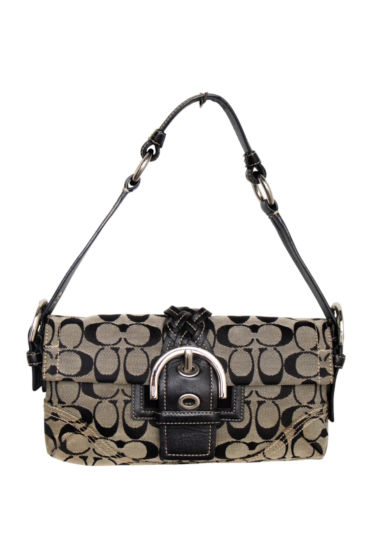 #252 Coach Handbag Black | c. 272 | Size