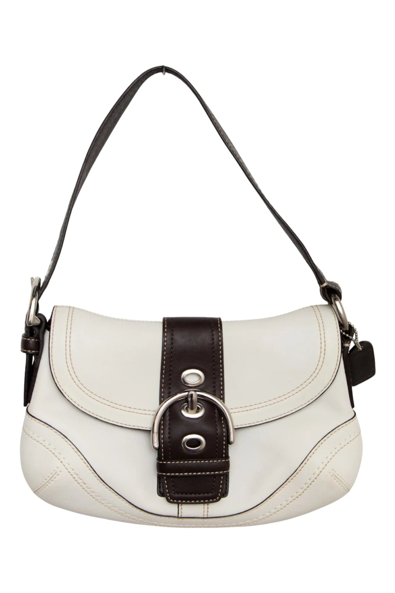 #254 Shoulder Bag White | c. 272 | Size