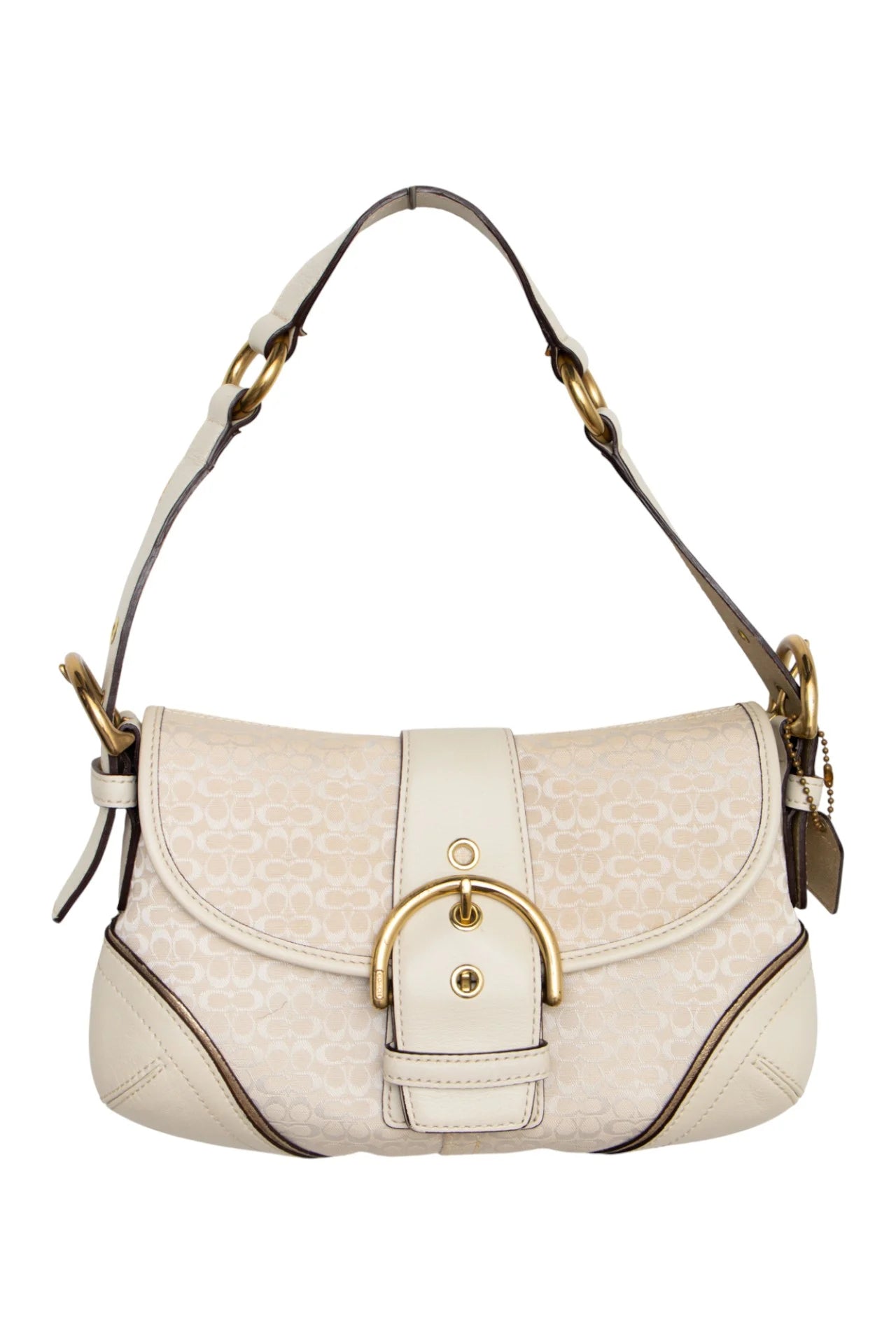 #255 Coach Shoulder Bag Beige | c. 272 | Size