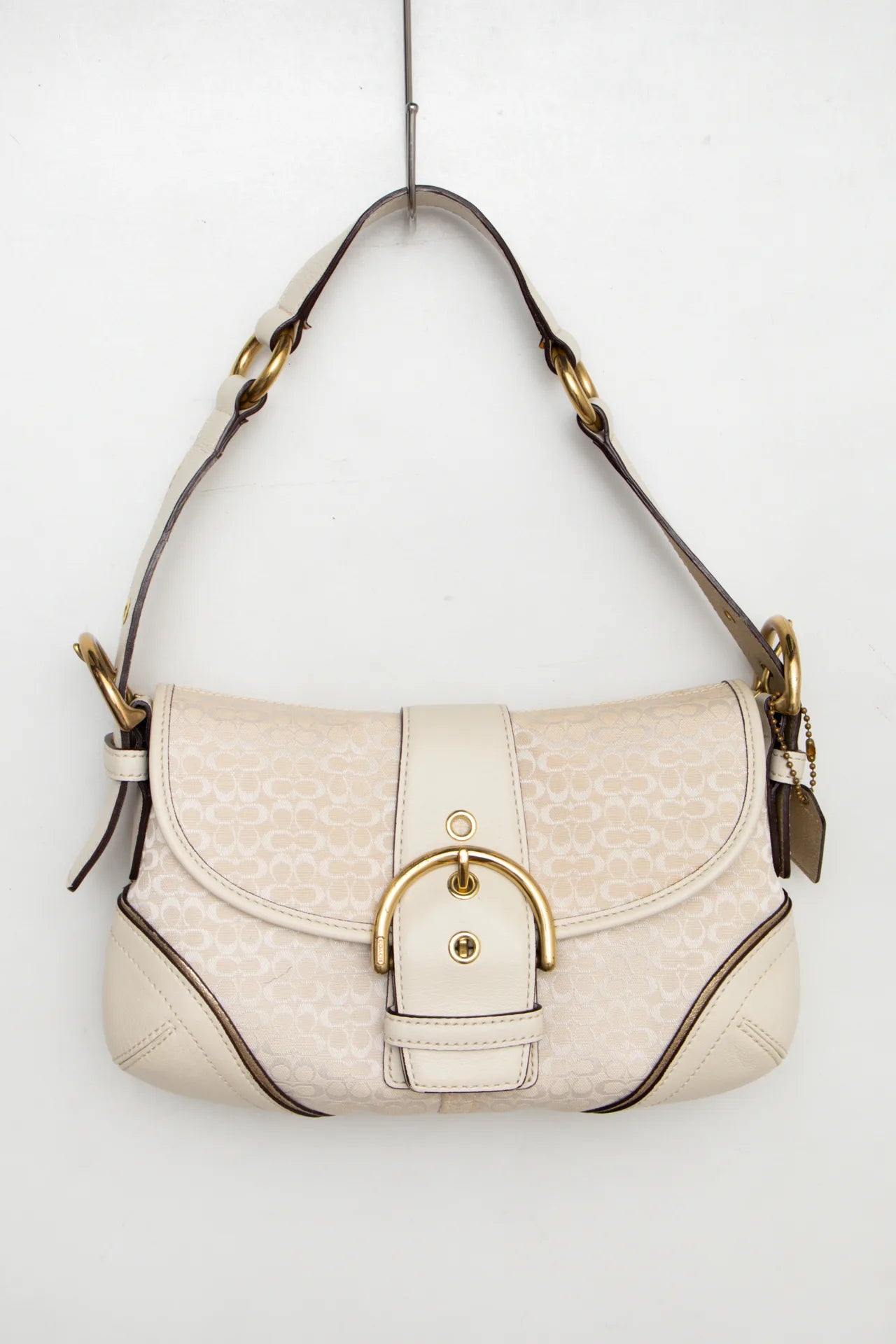 #255 Coach Shoulder Bag Beige | c. 272 | Size