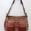 #189 Coach Shoulder Bag Brown | c. 196 | Size