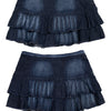 #128 Bcbgmaxazria Mini Skirt Blue | c. 202 | Size 8