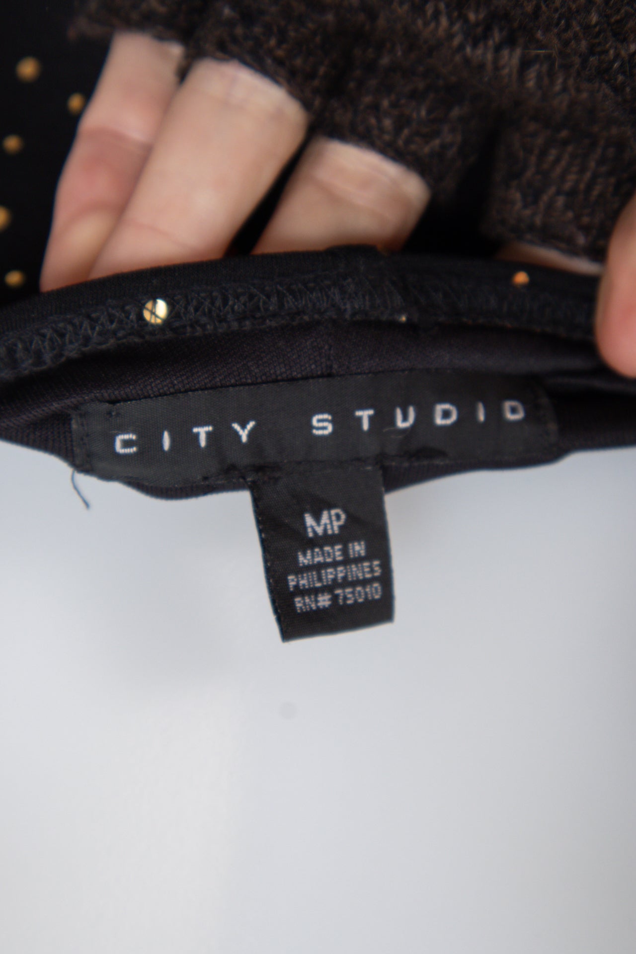 #187 City Studio Dress Black | c. 205 | Size 8