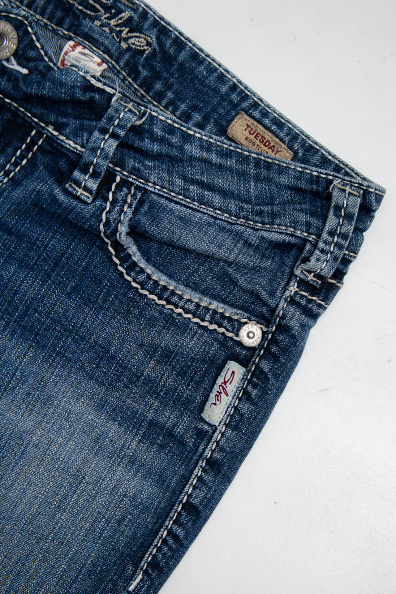 #173 Silver Jeans Jeans Blue | c. 195 | Size 74