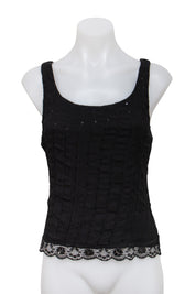 #37 Freshbarn Connection Cami Top Black | c. 195 | Size 10/12