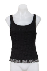 #37 Freshbarn Connection Cami Top Black | c. 195 | Size 10/12