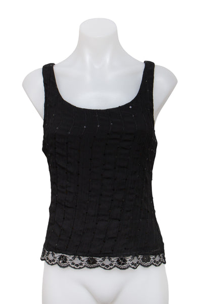 #37 Freshbarn Connection Cami Top Black | c. 195 | Size 10/12