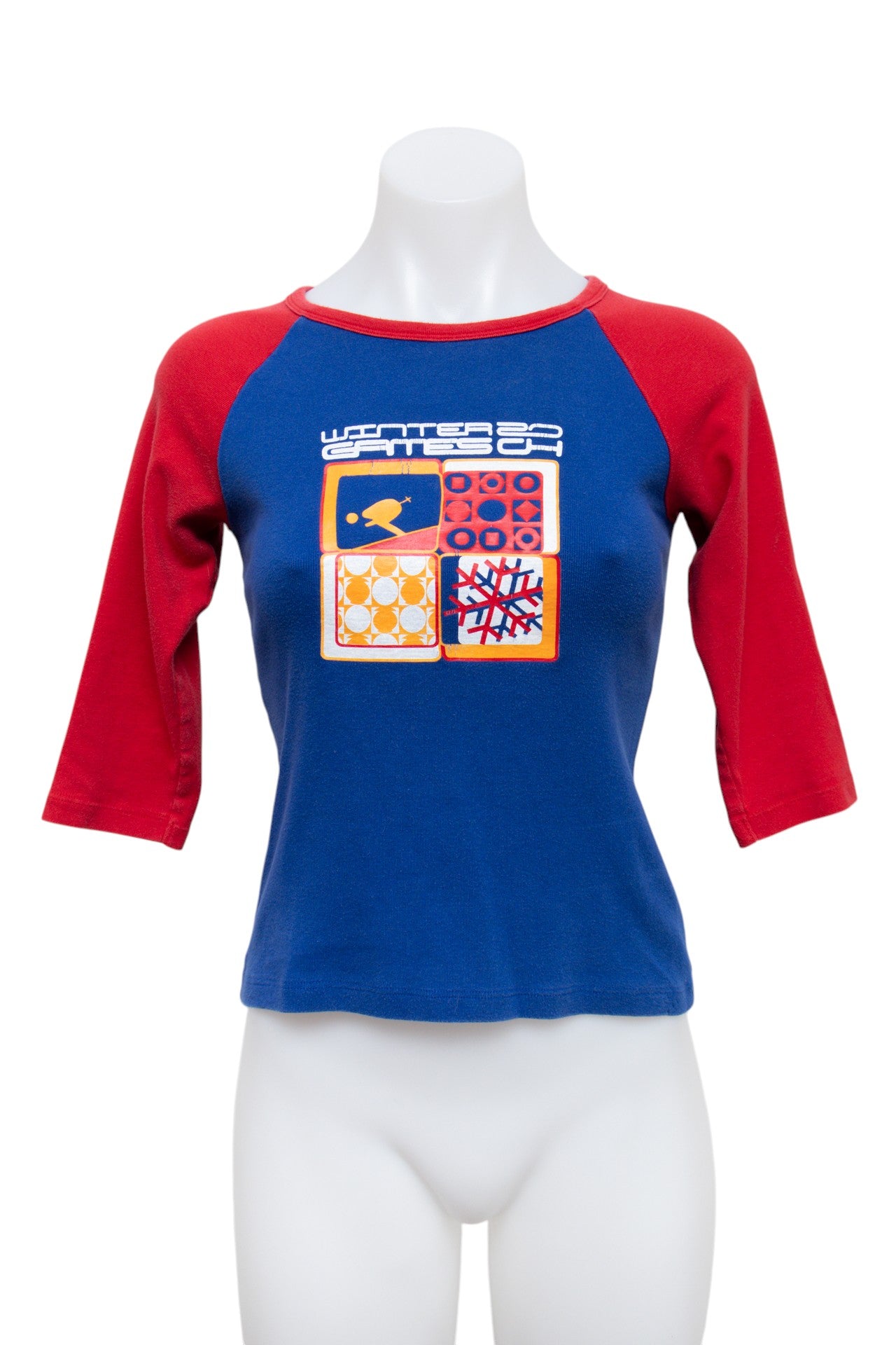 #77 Zara Trf T-shirt Blue | c. 196 | Size 8