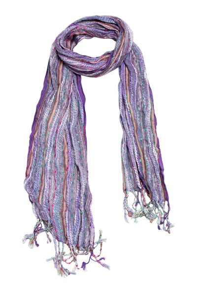 #194 Scarf Purple | c. 204 | Size