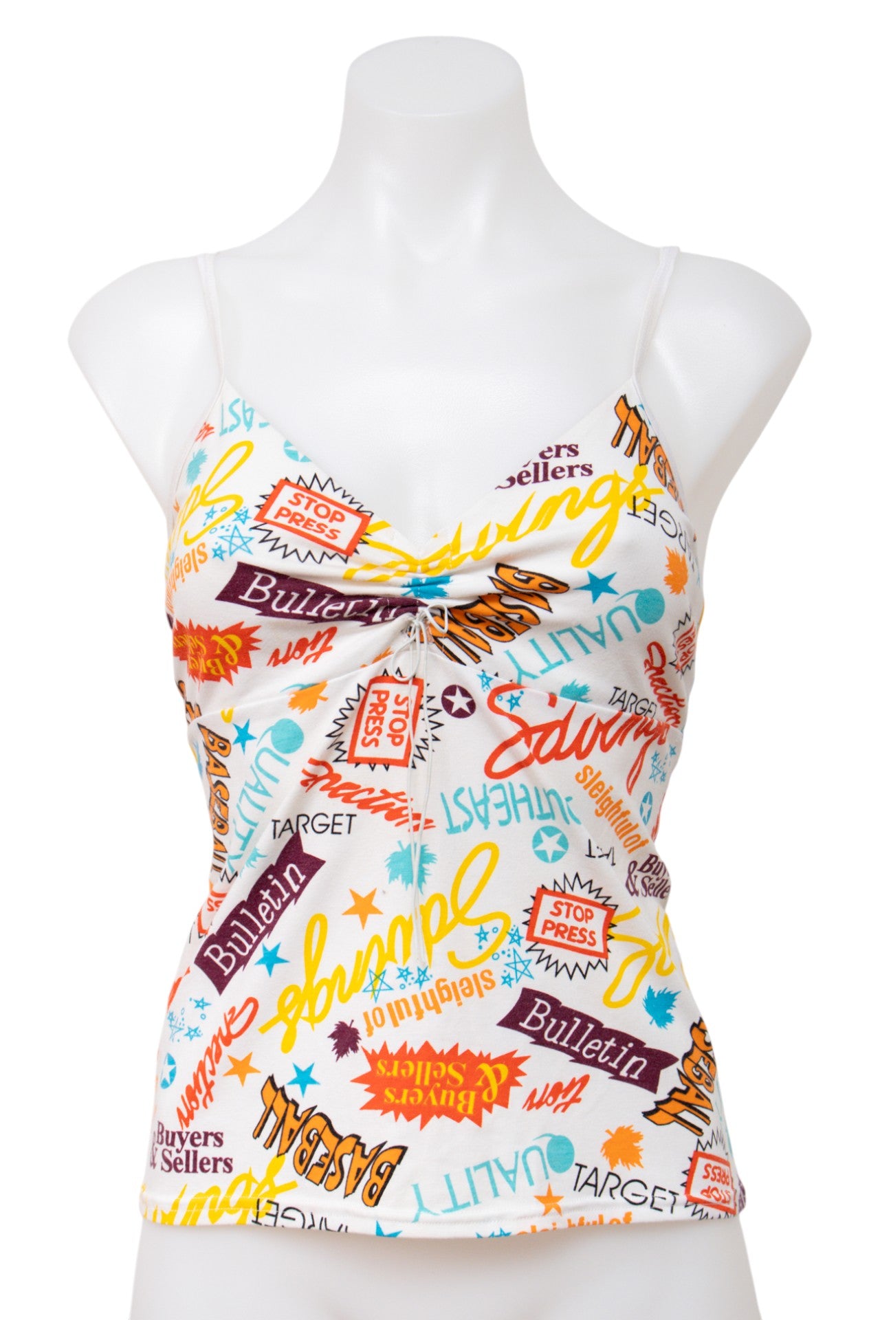 #08 Fuxexia Cami Top White | c. 198 | Size 10