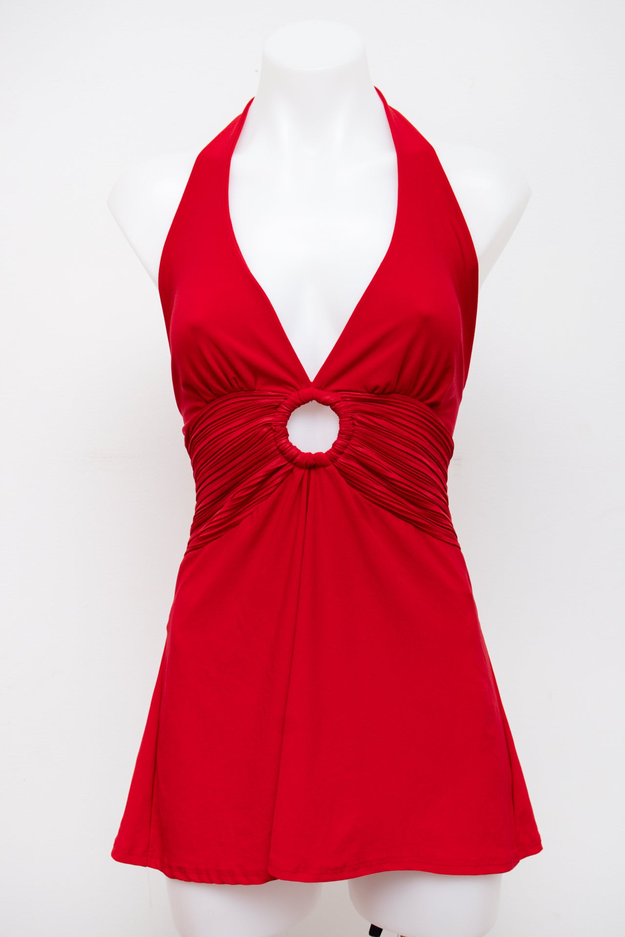 #67 Sangria Halter Top Red | c. 197 | Size 12