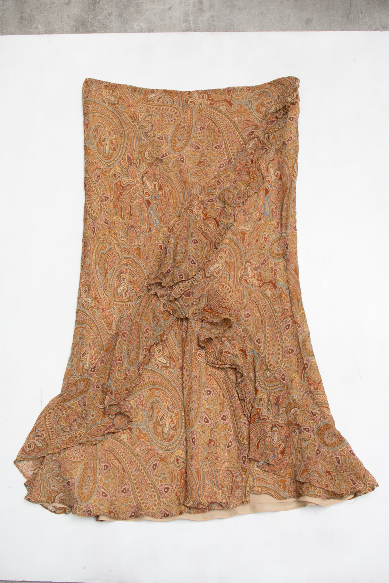 #175 Laura Freden Mini Skirt Brown | c. 194 | Size 16