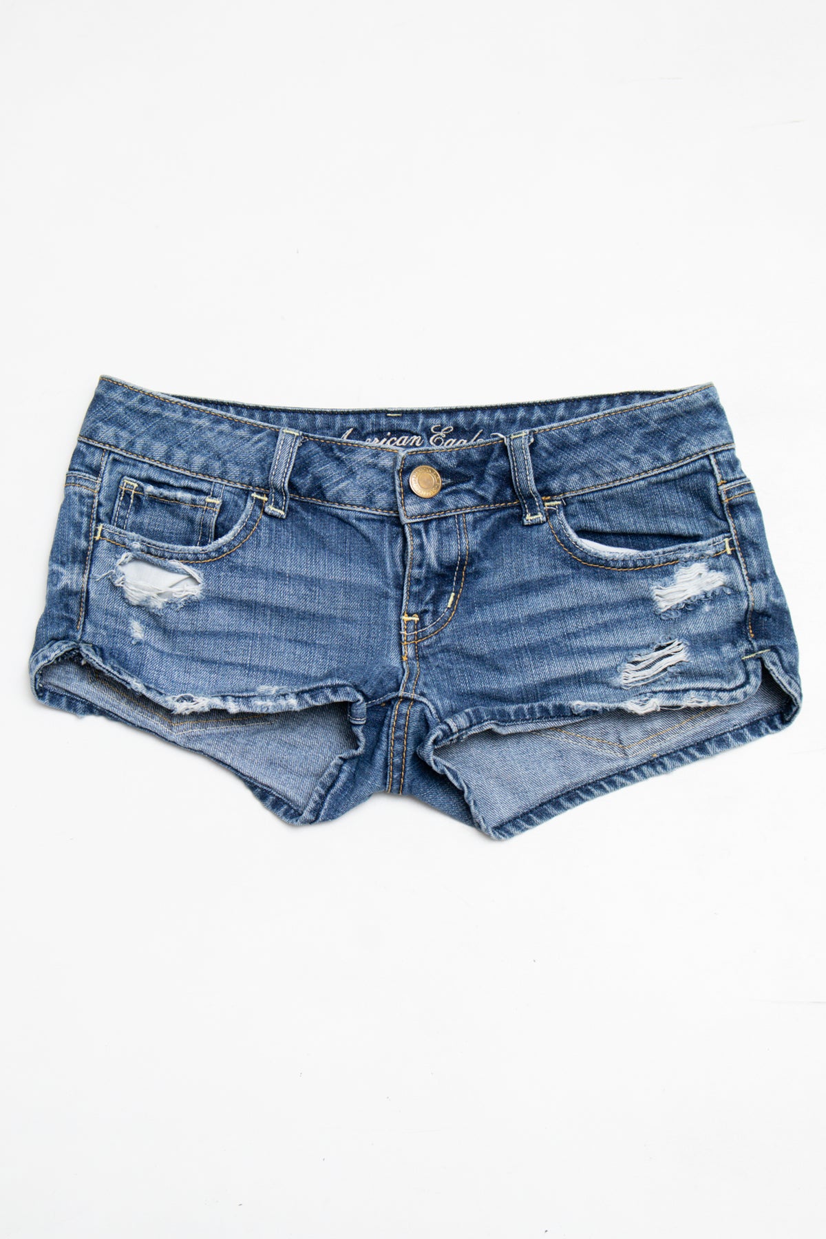 #183 American Eagle Booty Short Blue | c. 209 | Size 6