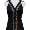#38 Karv Halter Top Black | c. 186 | Size 10