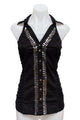#38 Karv Halter Top Black | c. 186 | Size 10