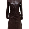 #107 Fashion Avenue Leather Corp. Pants Brown | c. 192 | Size 8