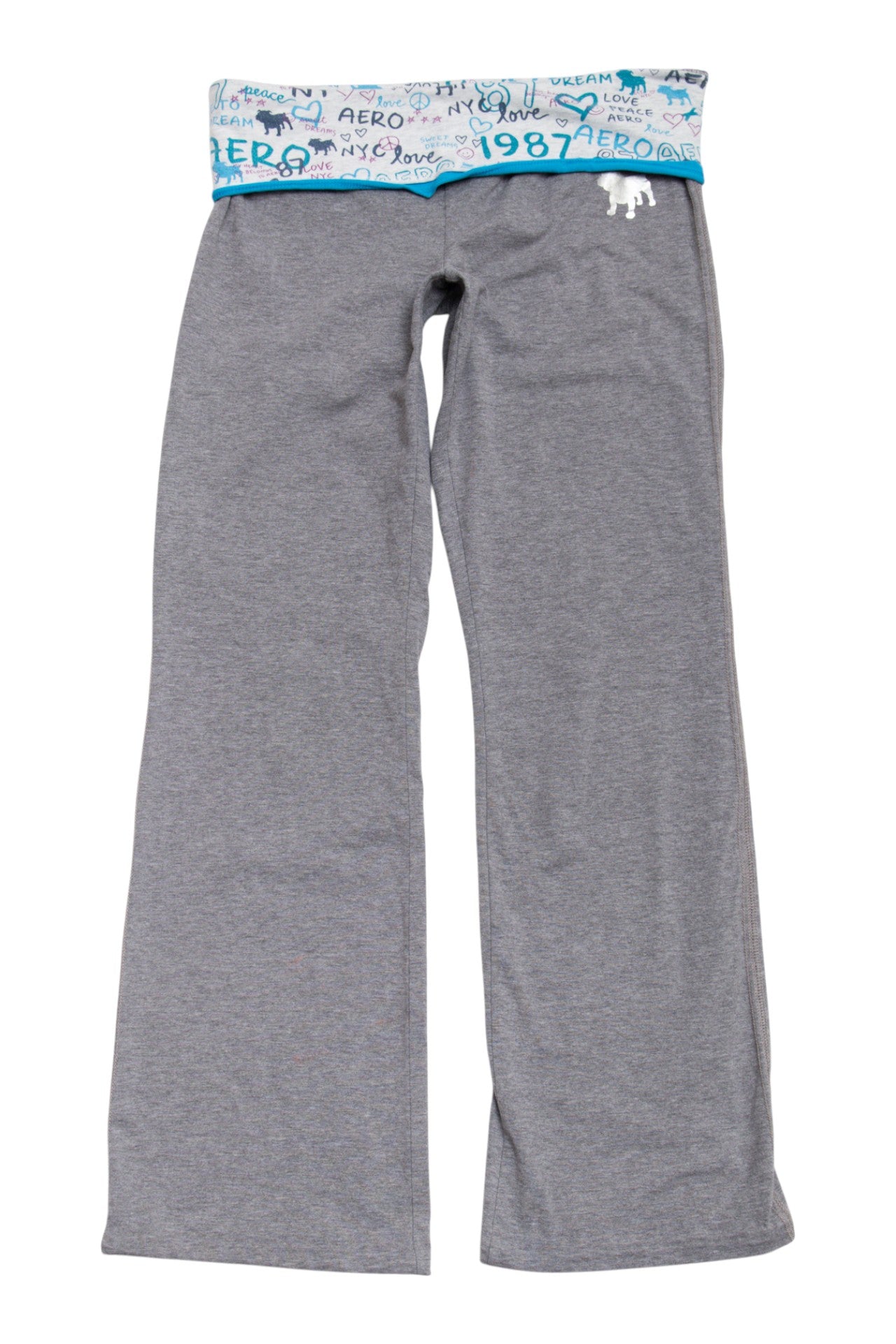 #175 Aero Pants Gray | c. 196 | Size 8