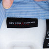 #056 New York & Company Short Sleeve Blue | c. 209 | Size 8