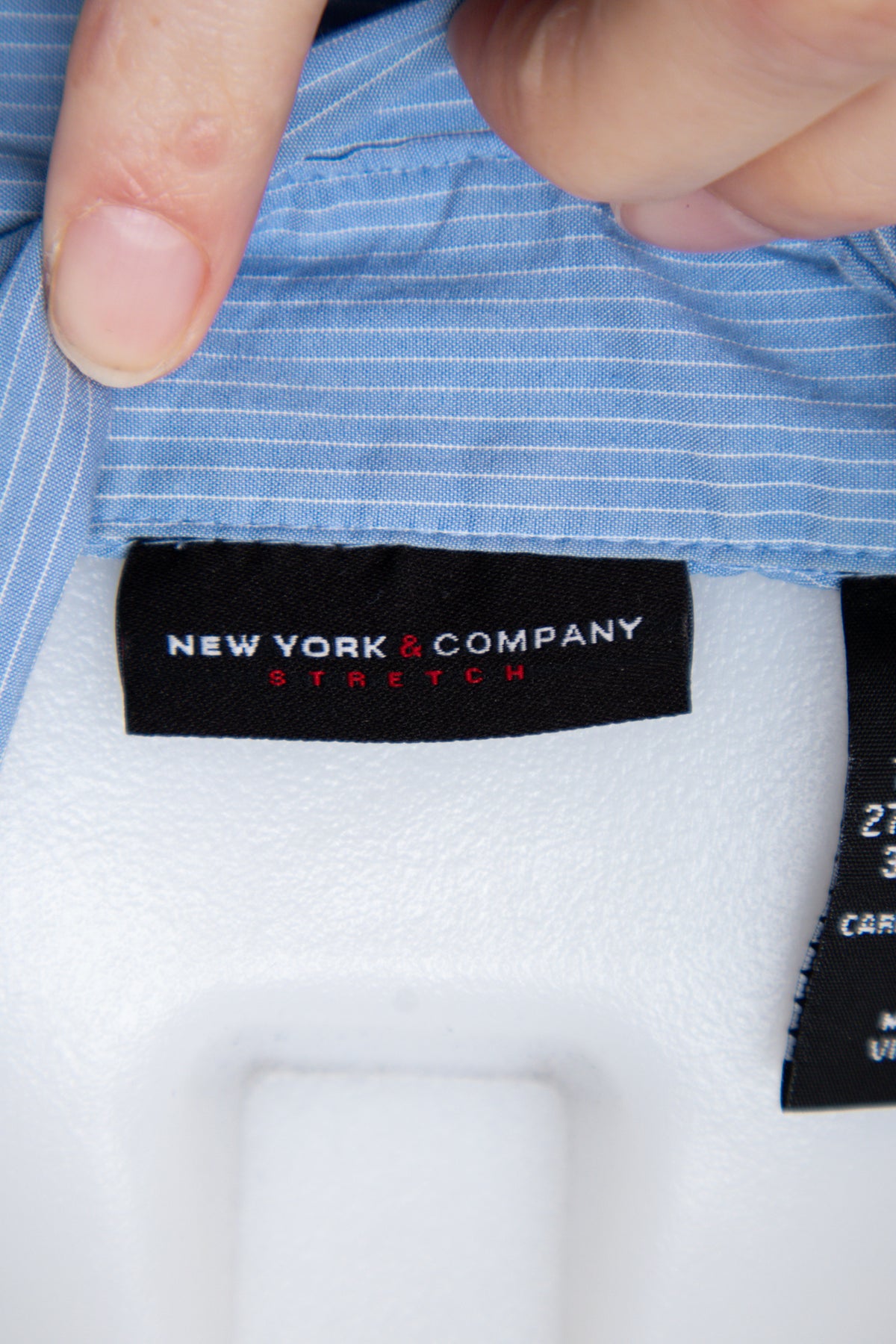 #056 New York & Company Short Sleeve Blue | c. 209 | Size 8