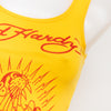 #49 Ed Hardy Tank Top Yellow | c. 193 | Size 10