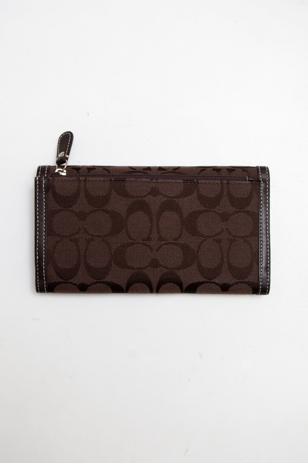 #005 Coach Wallet Brown | c. | Size