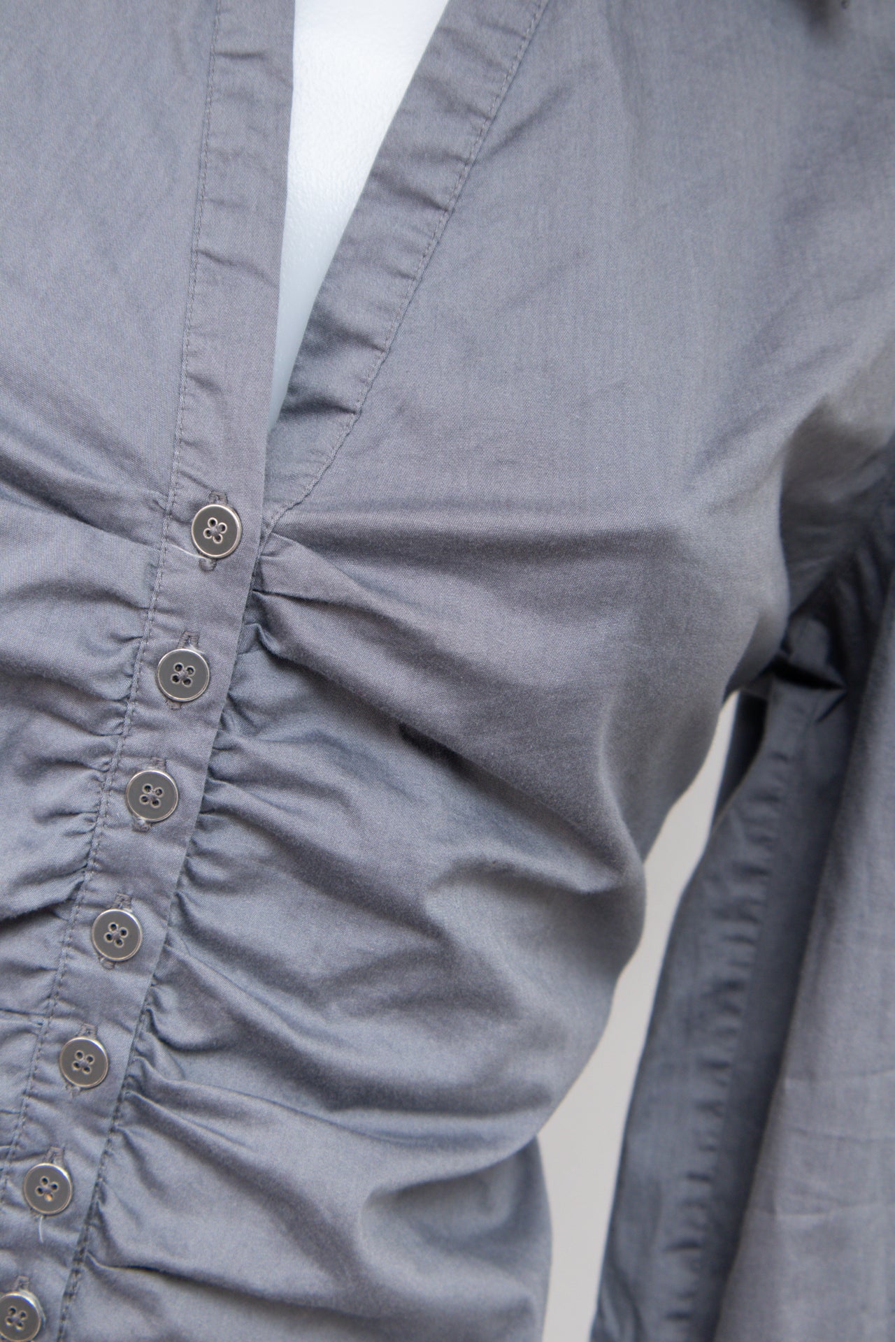 #82 New York & Company Shirt Blue | c. 195 | Size 8