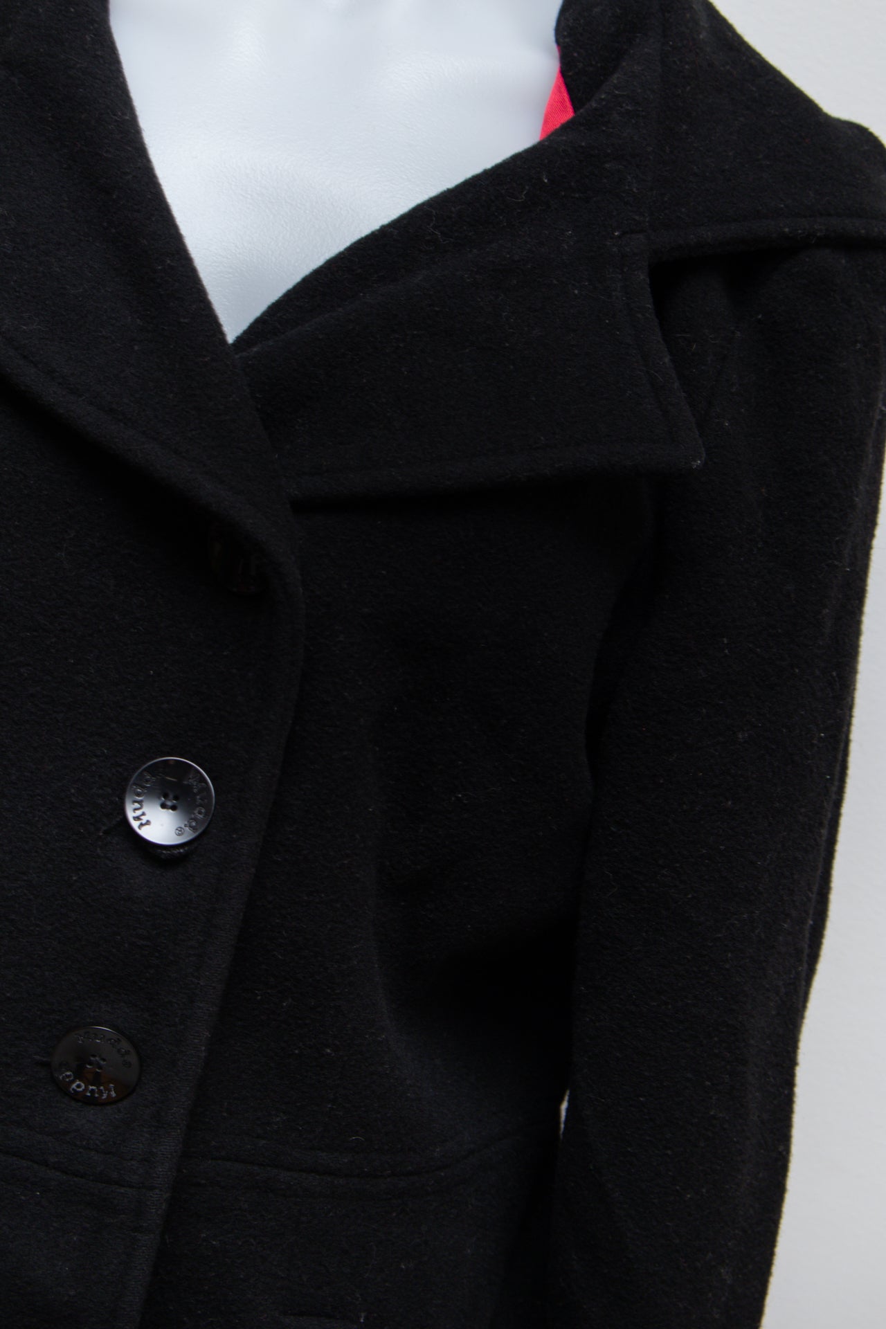 #126 Mudd Jacket Black | c. 192 | Size 8