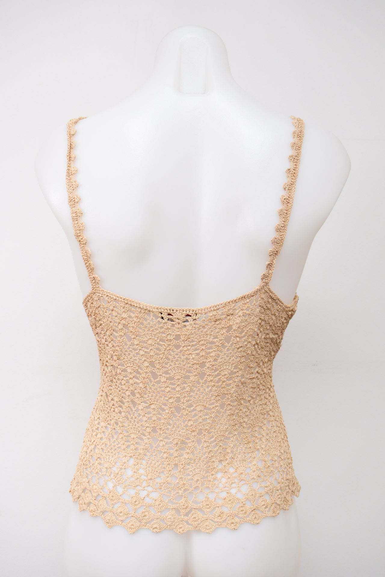 #28 Le Chat'eau Camisole Top Beige | c. 198 | Size 8