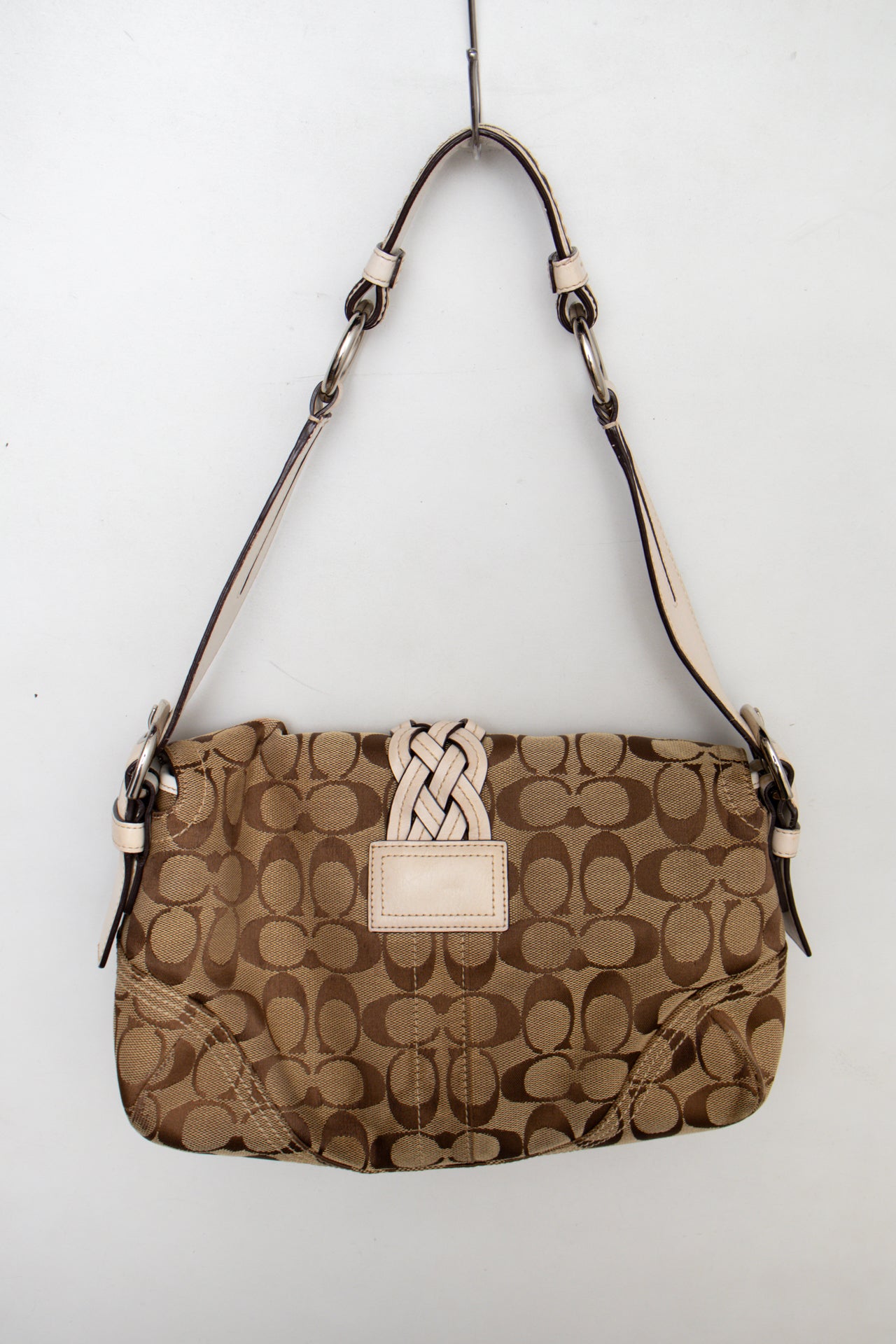 #192 Coach Shoulder Bag Brown | c. 196 | Size