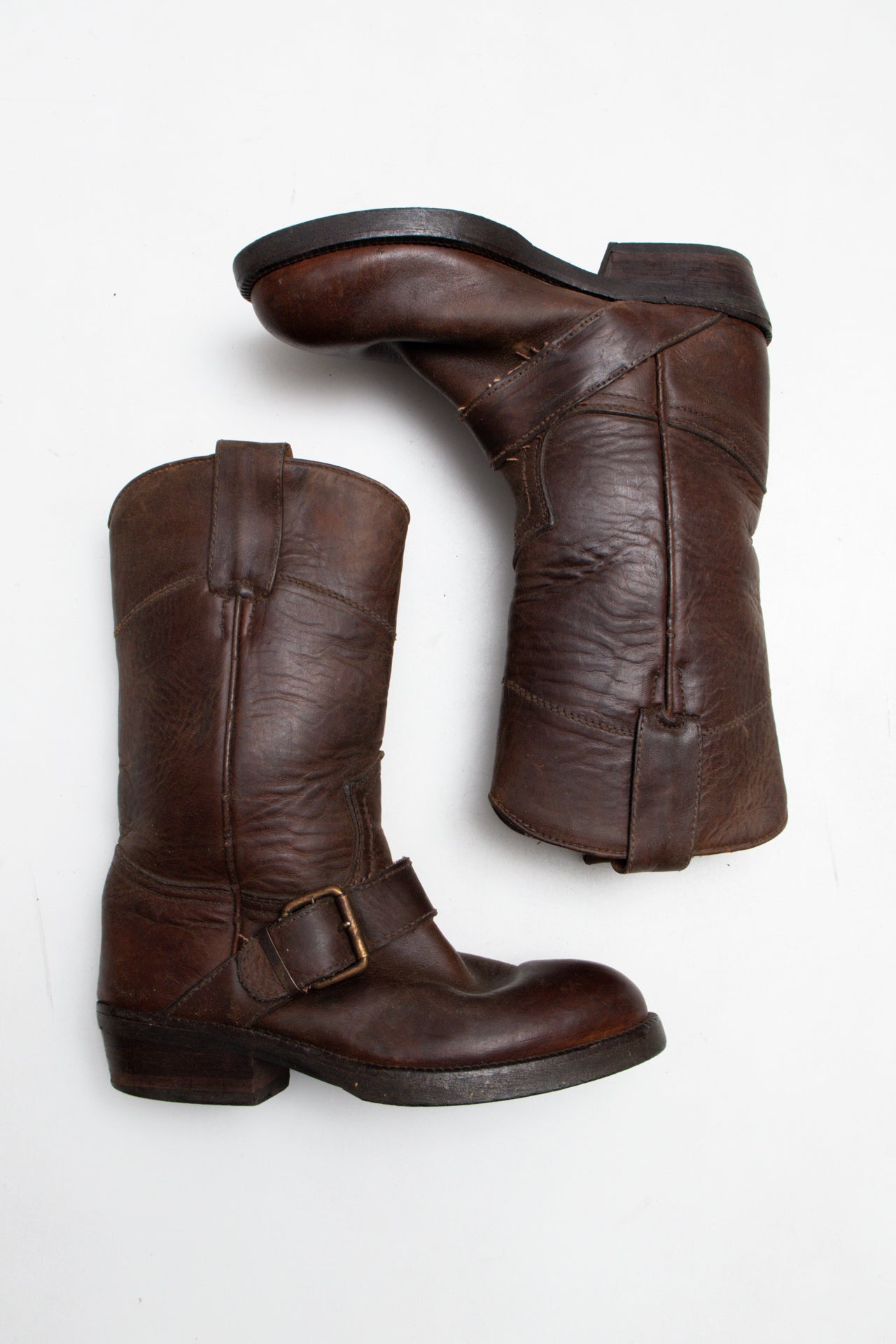 #182 Buckaroo None Brown | c. 203 | Size 6