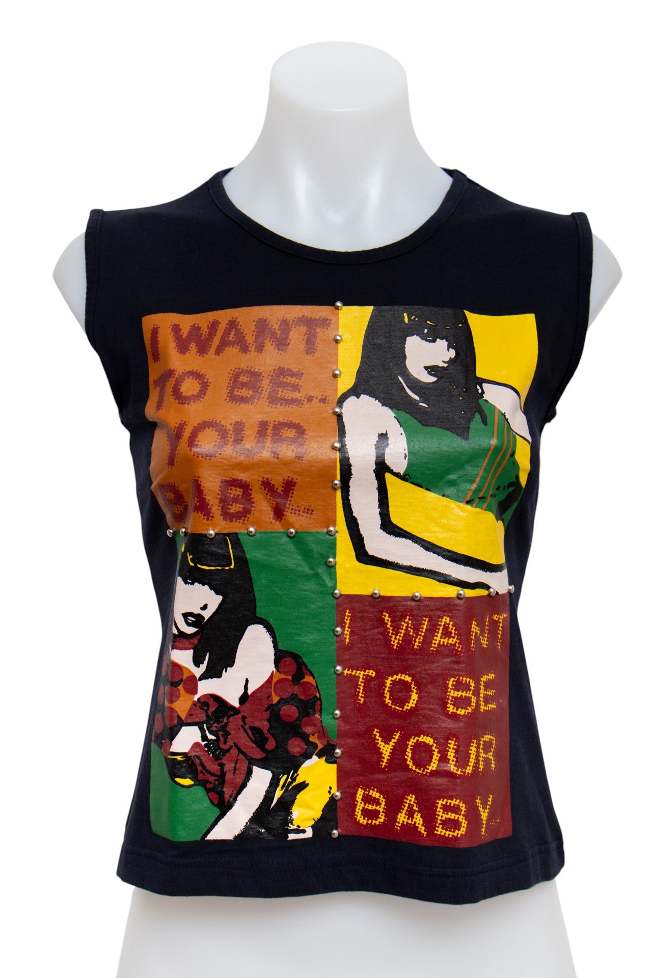 #57 K1 Tank Top Black | c. 193 | Size 10/12