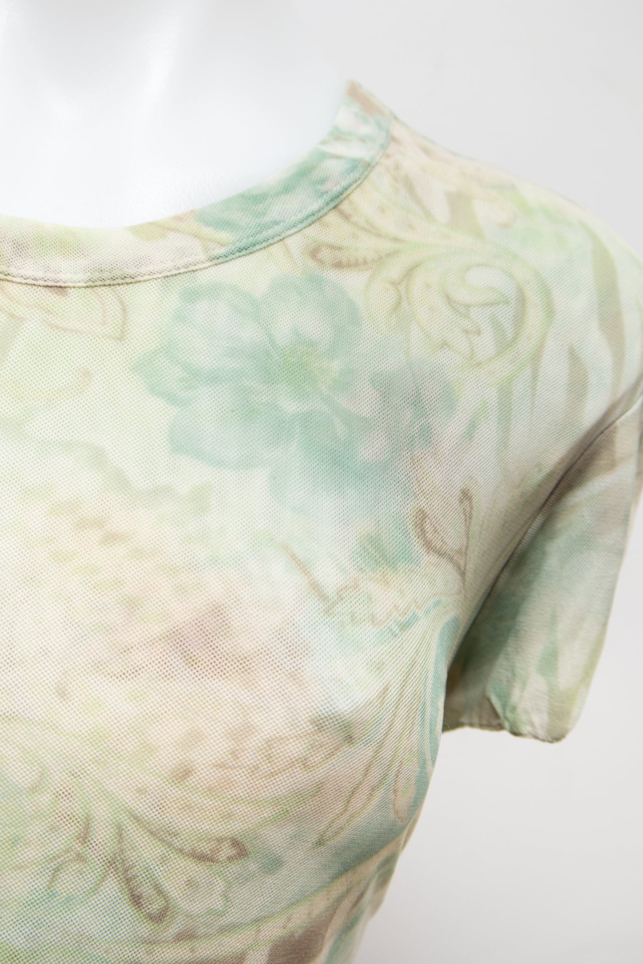 #53 Cha Cha Vente T-shirt Green | c. 191 | Size 12