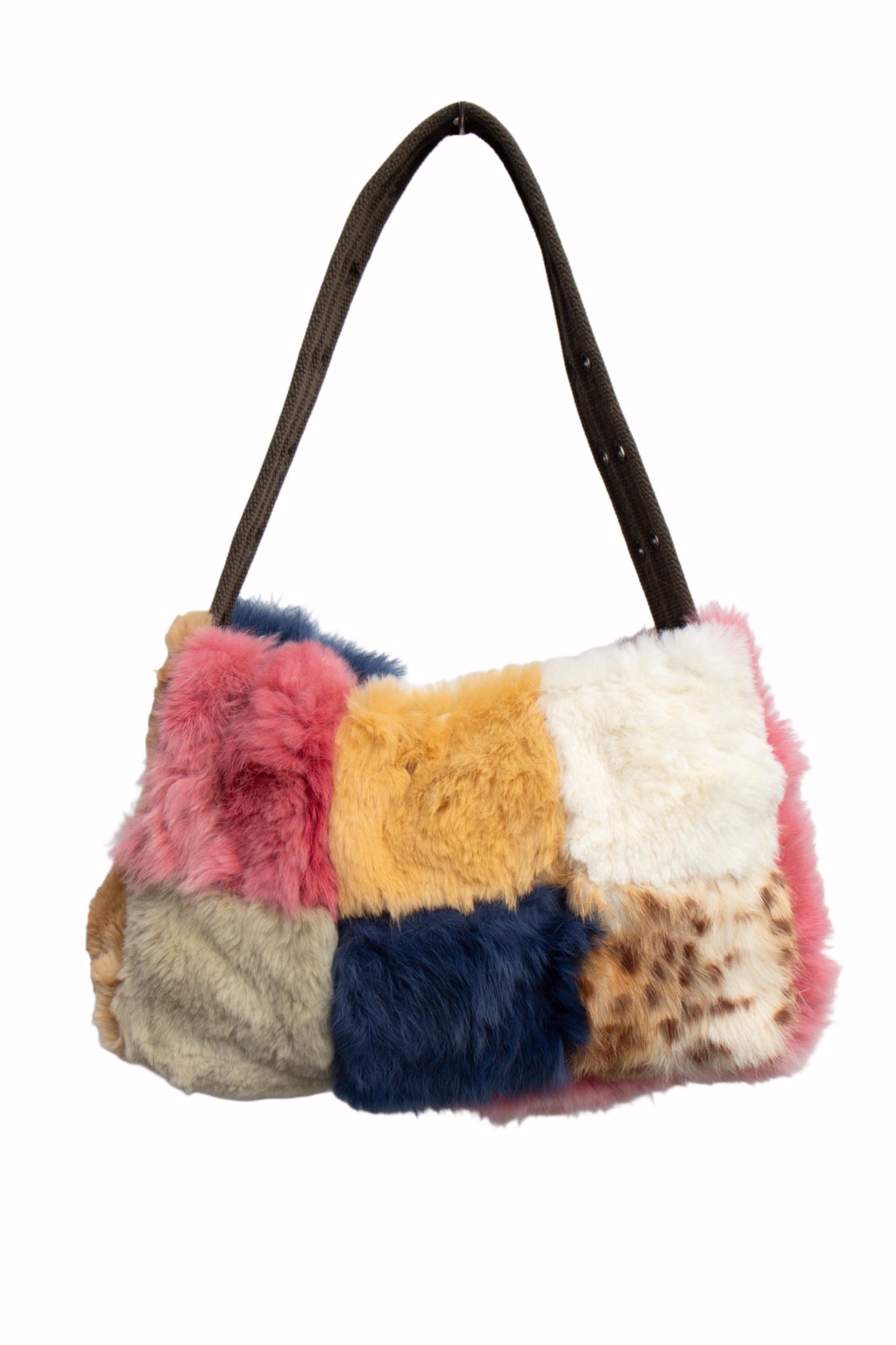 #76 Fur Jacket Meltdown Bag | Preloved Original