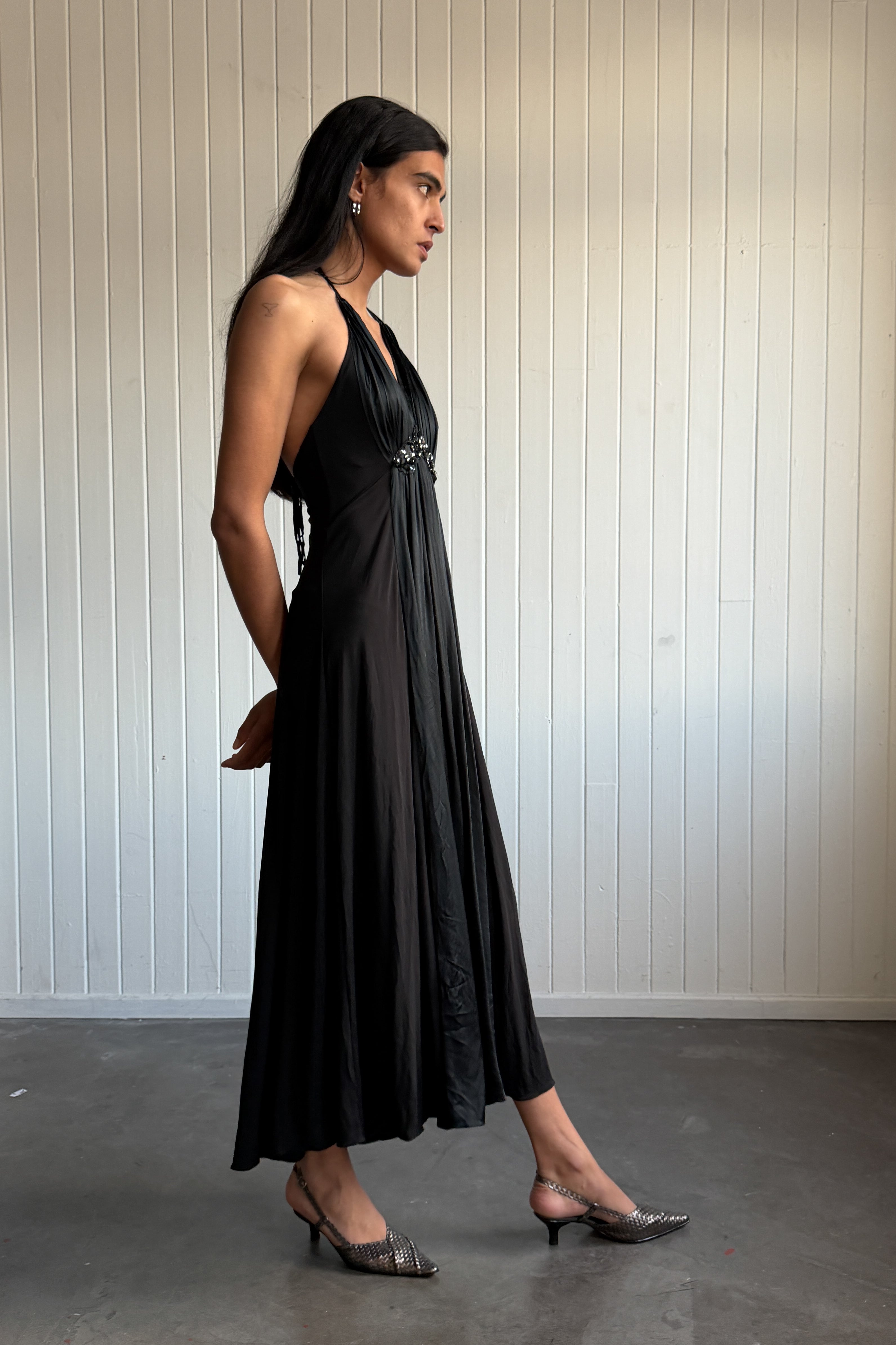 #189 Bcbgmaxazria Gown Black | c. 208 | Size 8